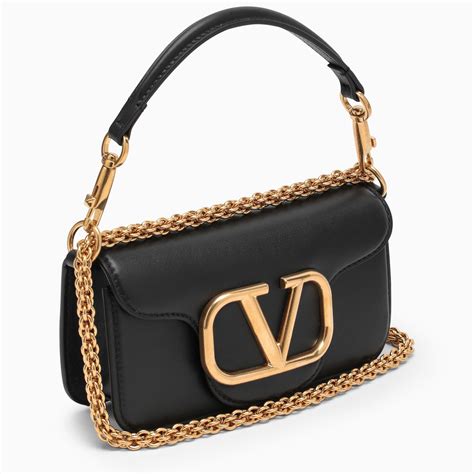 valentino garavani black bag|valentino black shoulder bag.